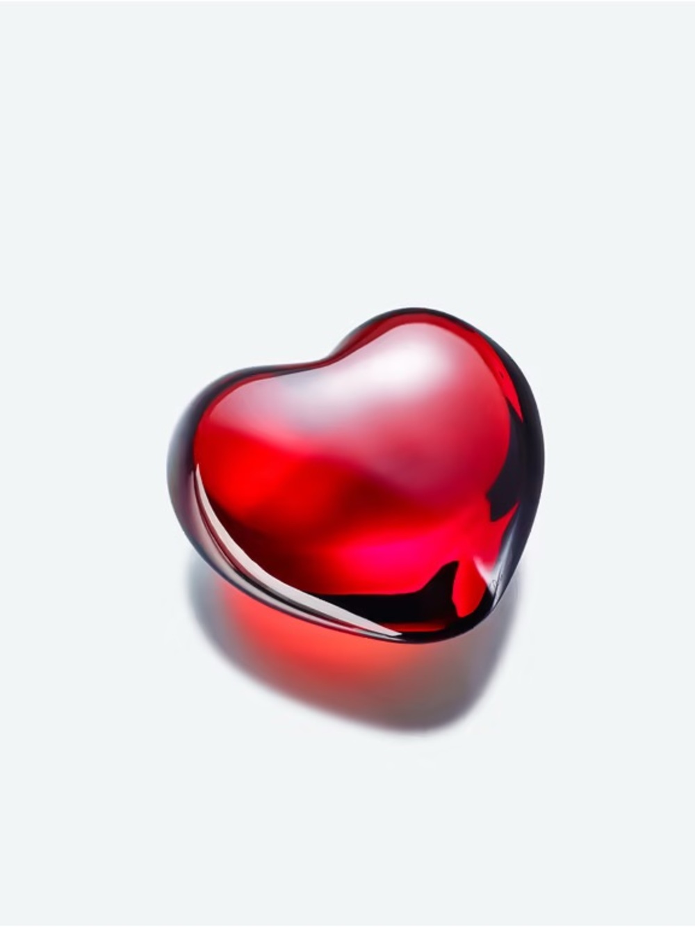 Baccarat Classic Amor Heart in perfect condition